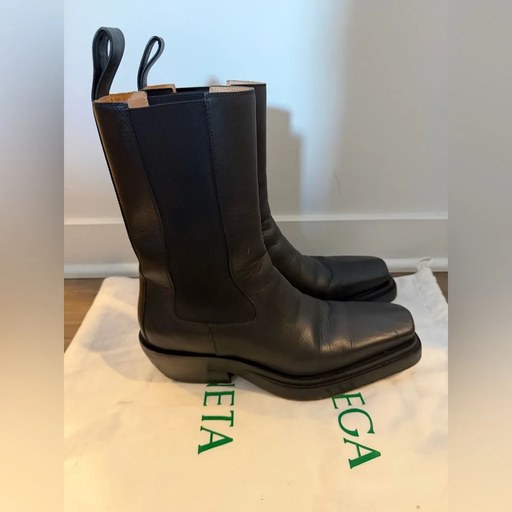 Bottega Veneta Square toe boots - Picture 3 of 7